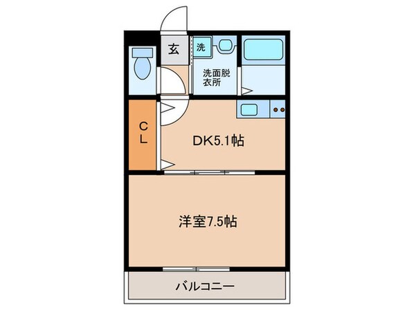 ステラウッド清州の物件間取画像